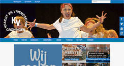 Desktop Screenshot of kvgroningen.nl